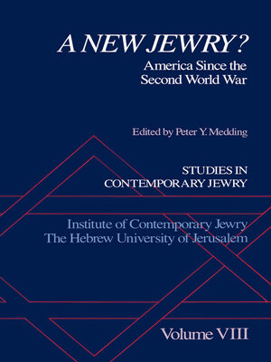cover image of Studies in Contemporary Jewry
